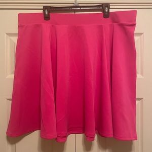 Hot pink scuba skirt from torrid size 3. Brand new with tags never worn!
